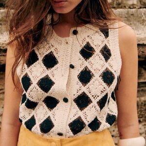 Sezane Ron top size S